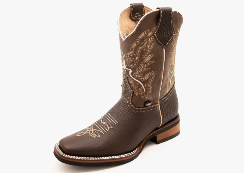 Bota Rodeo Vaquera Hombre El Carril 100% Piel Roca